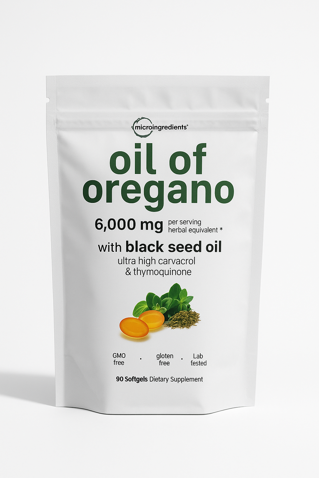 OREGANO OIL OF 90 SOFTGELS