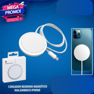 Cargador Redondo Magnético Inalámbrico