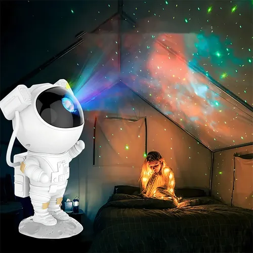 PROYECTOR ASTRONAUTA LAMPARA DE LUCES